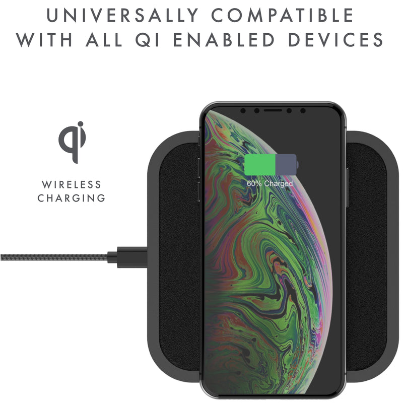 3-in-1 Vegan Leather WIRELESS CHARGER